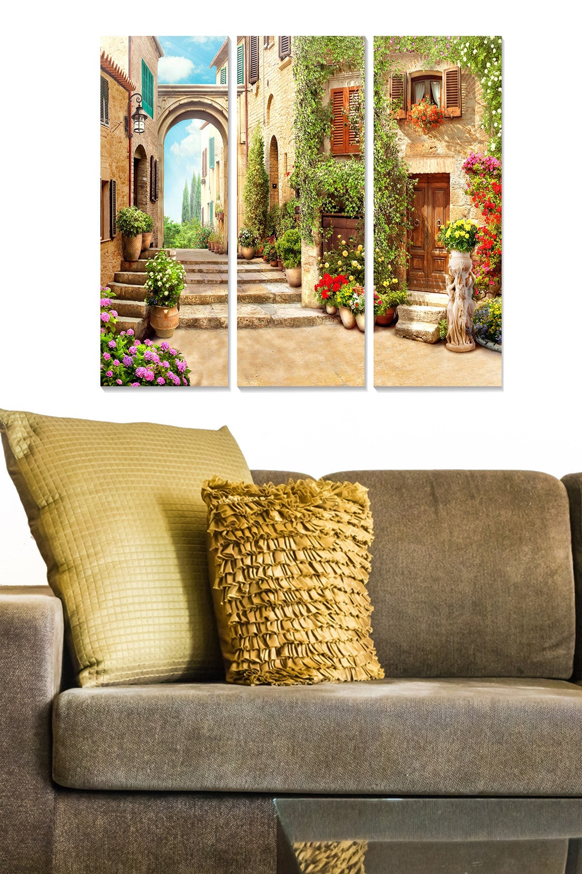 Quadros Decorativos em MDF Multicolor (3 Peças) – 70x50 cm, 3 mm