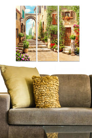 Quadros Decorativos em MDF Multicolor (3 Peças) – 70x50 cm, 3 mm