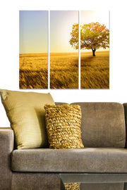 Quadro Decorativo em MDF Multicolor (3 Peças) – Total 70x50 cm, 3 mm de espessura | Ref. MDF60985018