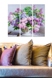 Quadro Decorativo em MDF Multicolor – Conjunto de 3 Peças (20x50 cm cada), Tamanho Total 70x50 cm, Espessura 3 mm