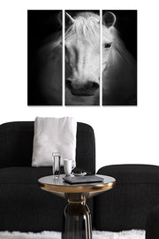 Quadro Decorativo MDF Multicolor 3 Peças - 70x50cm - Arte Moderna para Parede