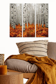 Tríptico em MDF Multicolor – Quadros Decorativos (3 Peças), 70x50 cm, 3 mm