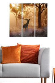 Quadro Decorativo em MDF Multicolorido – Conjunto de 3 Peças (70x50 cm, 3 mm)