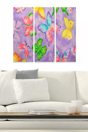 Tríptico Decorativo 100% MDF Multicolor 70x50 cm (3 Peças, 3 mm)