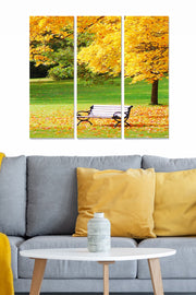 Quadro Decorativo em MDF Multicolor – Conjunto de 3 Peças, 70x50 cm, Espessura 3 mm (MDF66140467)