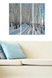 Quadro Decorativo em MDF Multicolor — Conjunto 3 Peças (20x50 cm cada, total 70x50 cm), Espessura 3 mm