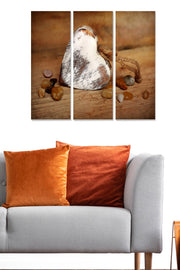 Quadro Decorativo em MDF (Tríptico, 3 Peças) Multicolor – 70 x 50 cm