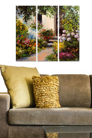 Quadro Decorativo em MDF Multicolor – Conjunto 3 Peças (20x50 cm cada, total 70x50 cm), 100% MDF 3 mm, 1 kg – Ref. MDF6924671 | 553BNC3413