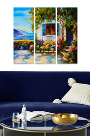 Quadro Decorativo em MDF Multicolor – Conjunto 3 Peças (70x50 cm, MDF 3 mm)