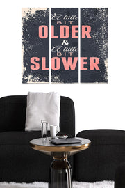 Quadro Decorativo em MDF Multicolor (Conjunto de 3 Peças) 70x50 cm – Espessura 3 mm