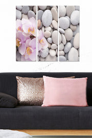 Quadro Decorativo MDF Multicolor – Conjunto de 3 Peças (20 x 50 cm cada, 70 x 50 cm total)