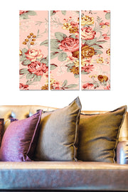 Quadro Decorativo em MDF Multicolor – Conjunto de 3 Peças (20x50 cm cada), Tamanho Total 70x50 cm, MDF 3 mm – MDF7143838