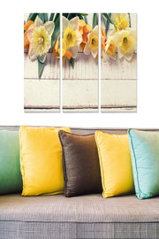 Quadro Decorativo em MDF Multicor — Conjunto de 3 Peças, Total 70x50 cm (20x50 cm cada), Espessura 3 mm | MDF7419212