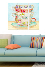 Conjunto de Quadros Decorativos em MDF (3 Peças), Multicolor, 70 x 50 cm, 3 mm – MDF7436501494490