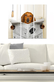 Quadro Decorativo em MDF – Conjunto de 3 Peças, Multicolor, 70 x 50 cm (MDF 3 mm)