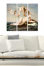 Quadro Decorativo em MDF Multicolor (3 Peças) 70x50 cm – Espessura 3 mm | MDF751012081