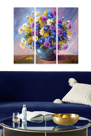 Conjunto de Quadros Decorativos em MDF (3 Peças) Multicolor – 70 x 50 cm