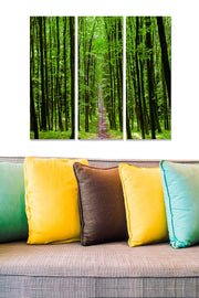 Conjunto de Quadros Decorativos em MDF (3 Peças) Multicolor – 70 x 50 cm