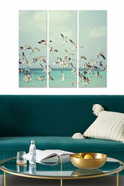 Conjunto de Quadros Decorativos em MDF (3 Peças) Multicolor – 70 x 50 cm