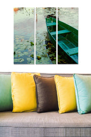 Quadro Decorativo Multicolor em 100% MDF — Conjunto de 3 Peças (20x50 cm cada), Tamanho Total 70x50 cm, Espessura 3 mm