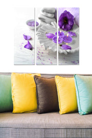 Quadro Decorativo em MDF Multicolor – Conjunto 3 Peças, 70x50 cm (3x 20x50 cm), MDF 3 mm