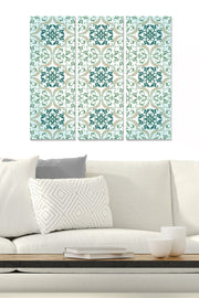 Quadro Decorativo em MDF (3 Peças) Multicolor – 20 x 50 cm cada, 70 x 50 cm total, MDF 3 mm