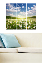 Conjunto de Quadros Decorativos em MDF Multicolor (3 Peças) 70x50 cm, 3 mm