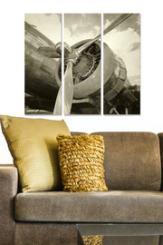 Quadro Decorativo em MDF Multicolor (Conjunto de 3 Peças) – Espessura 3 mm, Tamanho Total 70 x 50 cm