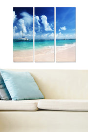 Quadro Decorativo em MDF (Conjunto 3 Peças) – Multicolor – 20x50 cm cada, Total 70x50 cm – MDF 100% 3 mm