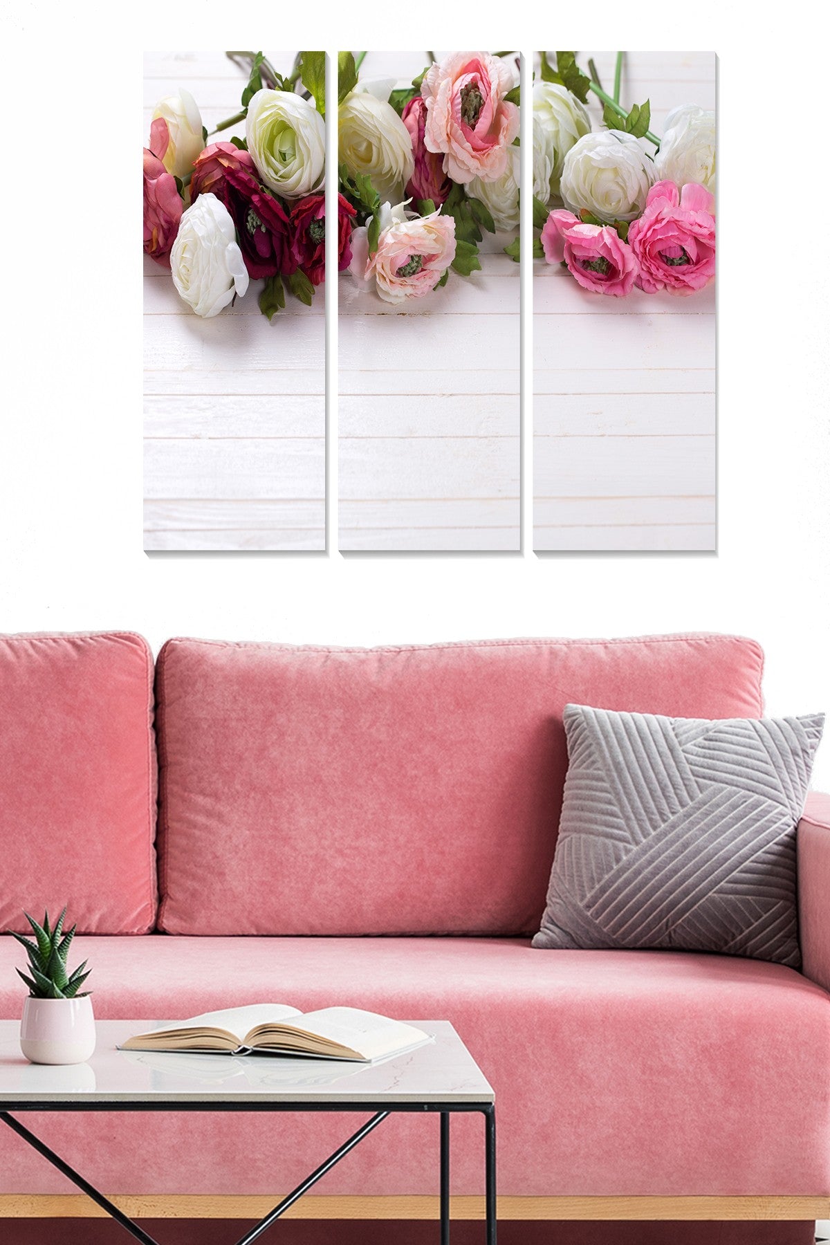 Quadro Decorativo em MDF (3 Peças) Multicolorido 70x50 cm – MDF9771009