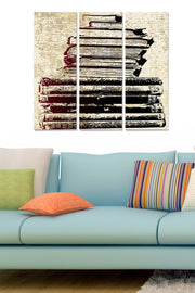 Quadro Decorativo em MDF 100% (Conjunto de 3 Peças) - Multicolor - 70 x 50 cm (Total), 3 mm