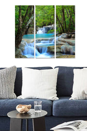 Tríptico Decorativo em MDF Multicolor 70x50 cm (3 Peças, 3 mm)