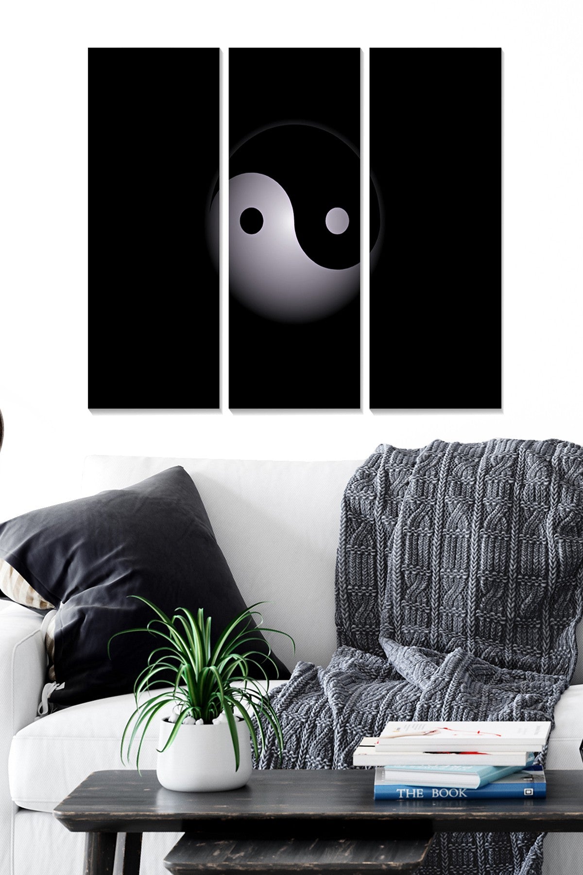 Tríptico Decorativo em MDF Multicolor (3 Peças) – 70x50 cm, 3 mm | MDF99824