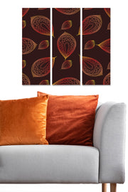 Quadro Decorativo Multicolor em MDF (3 Peças) – 20 x 50 cm cada, total 70 x 50 cm – MDF 3 mm – MDF99955324