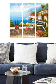 Quadro Decorativo em MDF Multicolor (3 Peças) – 70 x 50 cm