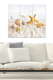 Quadro Decorativo em MDF Multicolor — Tríptico (3 Peças), 70 x 50 cm