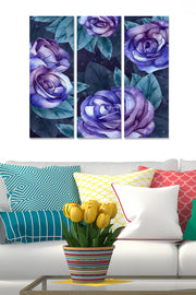 Quadro Decorativo em MDF Multicolorido (Conjunto de 3 Peças) 70x50 cm – Cada peça 20x50 cm, Espessura 3 mm