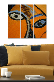 Quadro Decorativo em MDF Multicolor – Conjunto 3 Peças, 70x50 cm (3 mm) | MDFPP10223