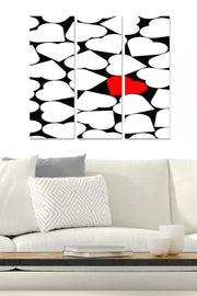 Conjunto de Quadros Decorativos em MDF (3 Peças) Multicolor – 70x50 cm (3x20x50 cm), 3 mm | MDFSC1594