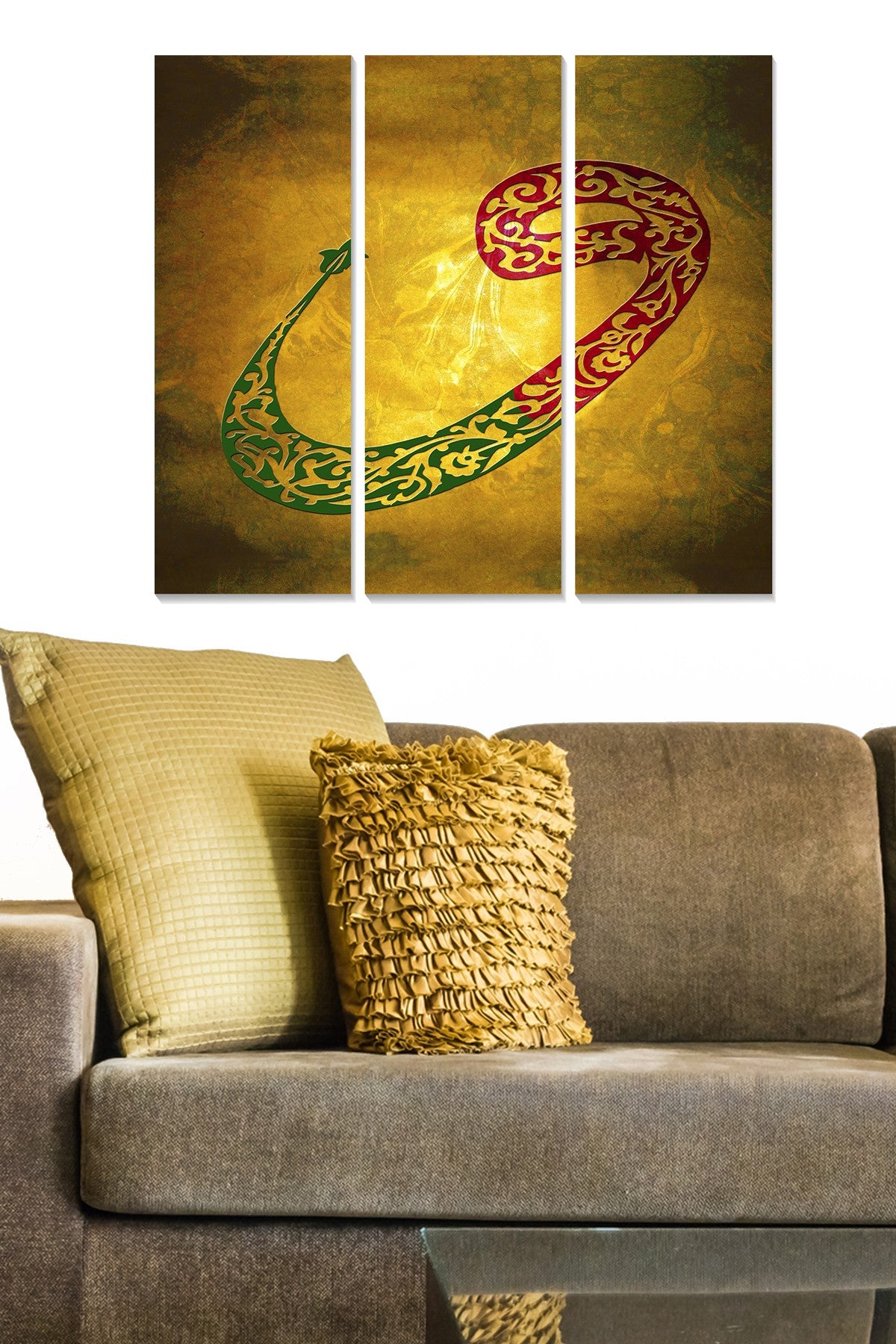 Conjunto de 3 Quadros Decorativos em MDF, Multicolor, 70x50 cm (3 mm) – MDFVAV5