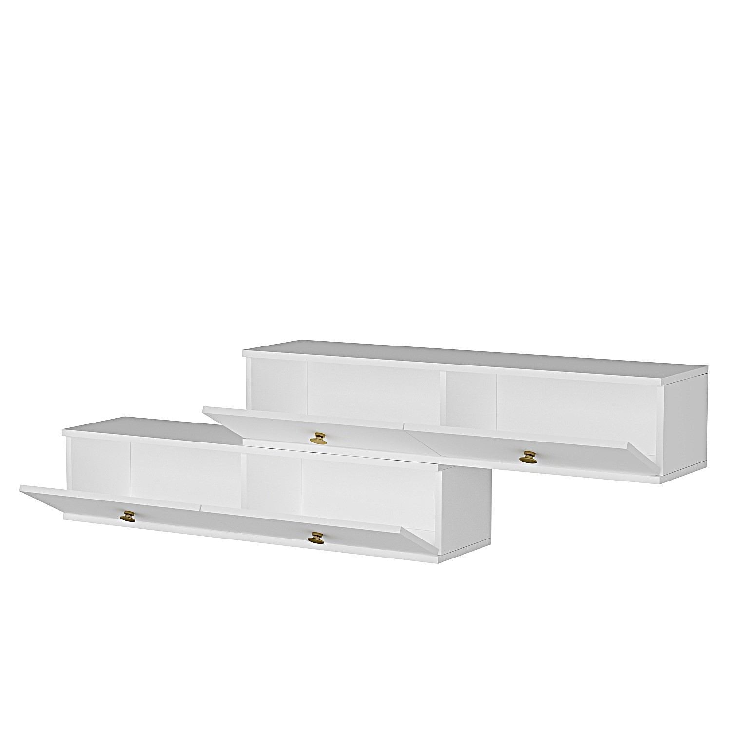 Móvel de TV-Zuzu Double-Branco