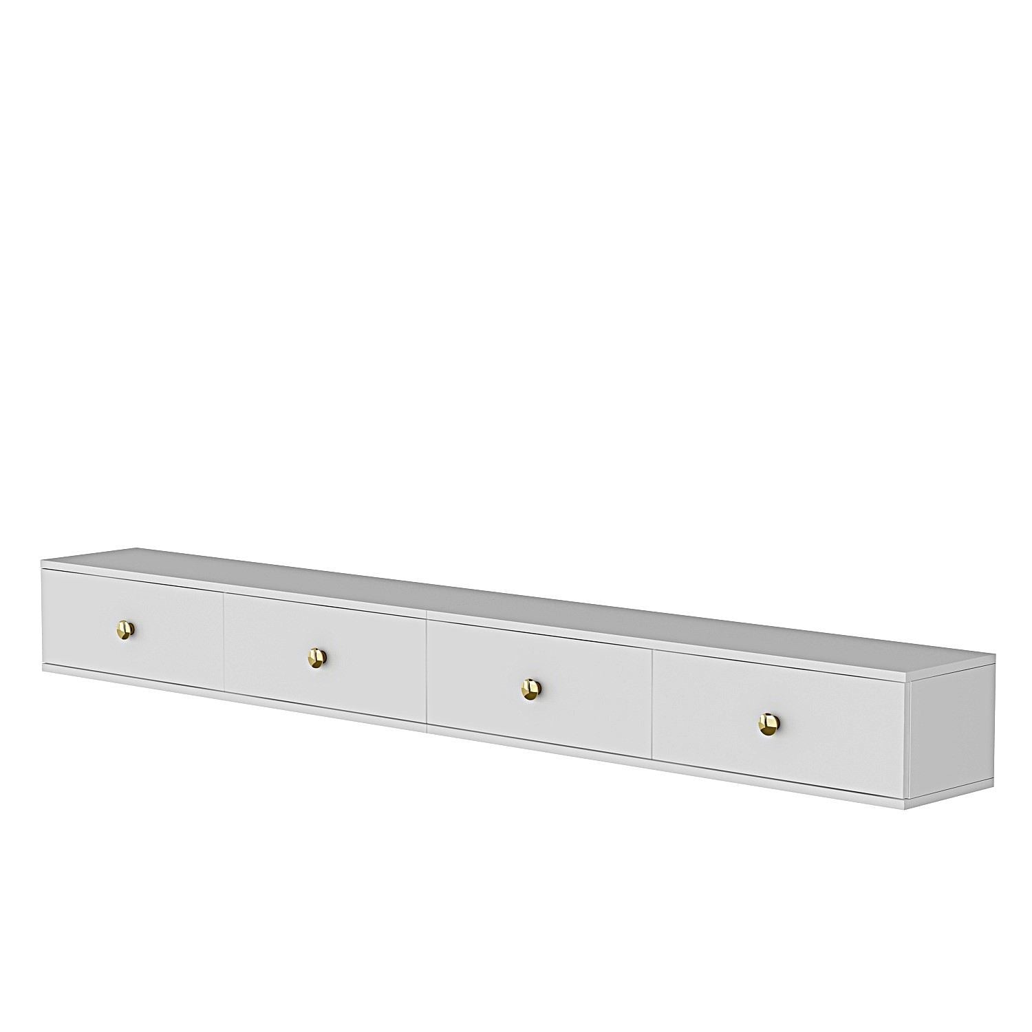 Móvel de TV-Zuzu Double-Branco