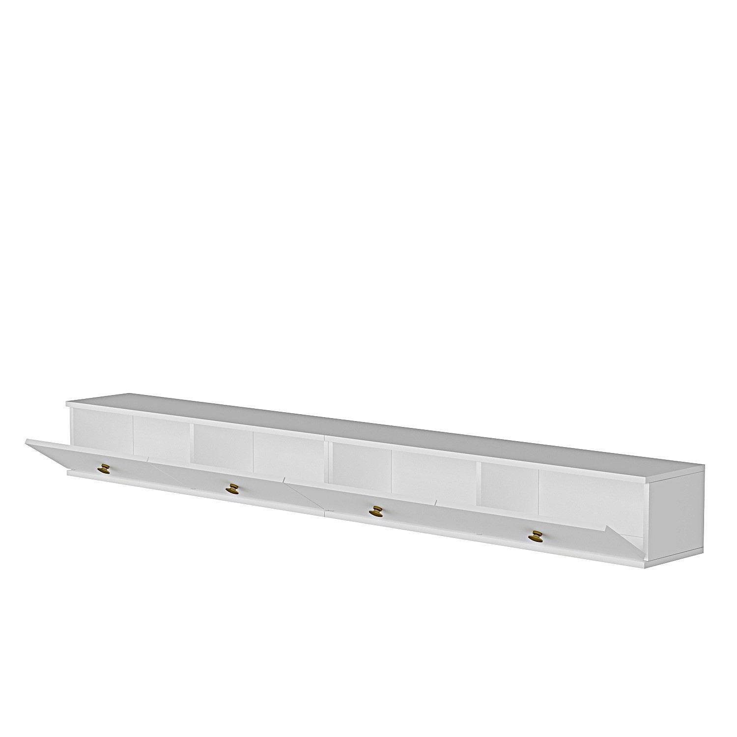 Móvel de TV-Zuzu Double-Branco