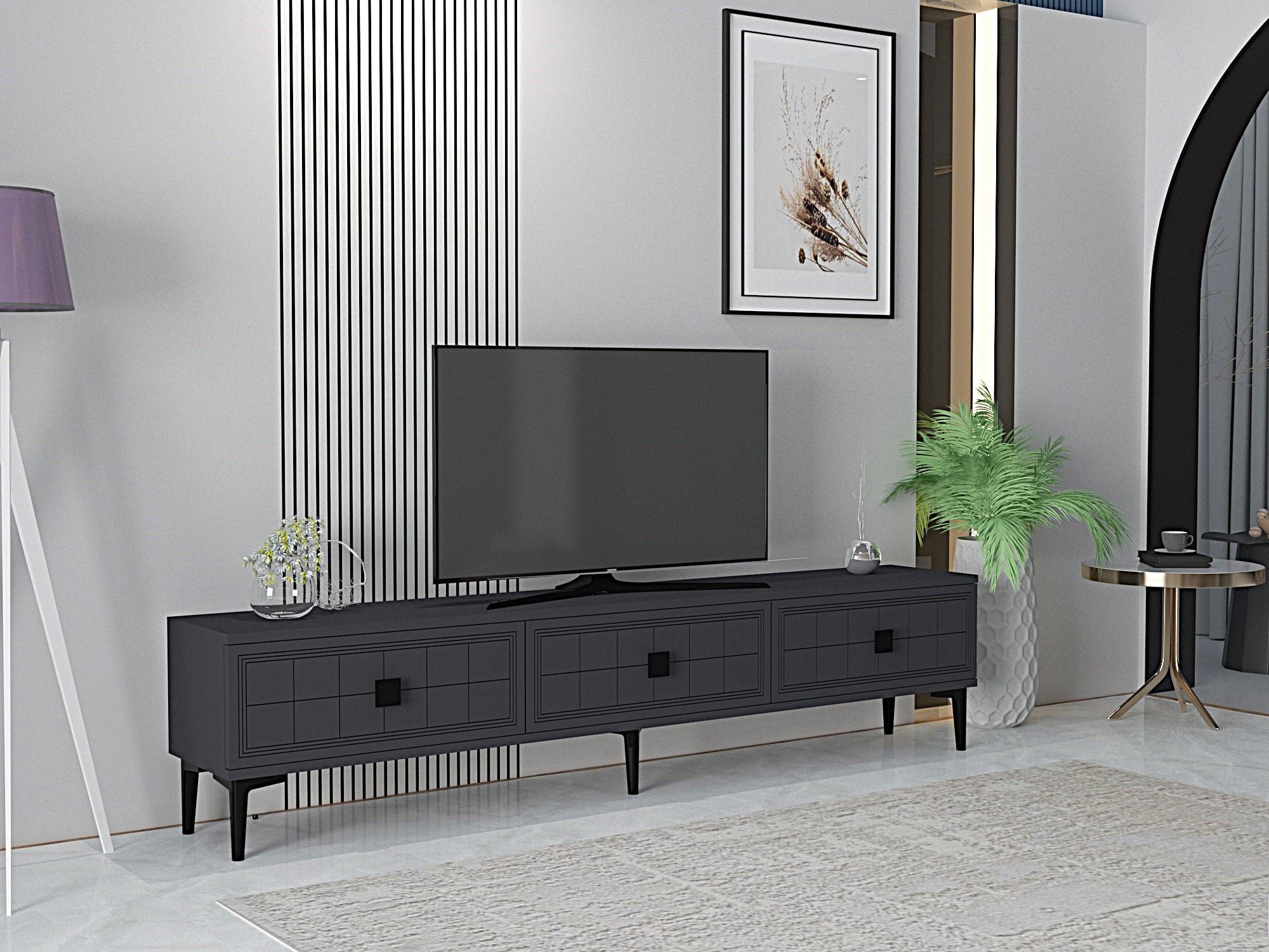 Móvel de TV-Yuka 180-Antracite