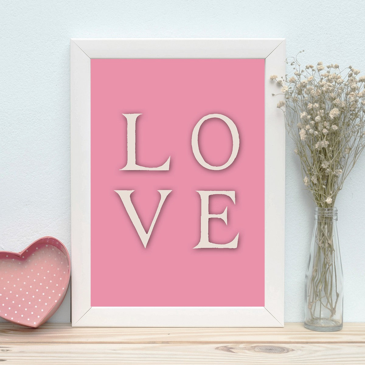 Quadro Decorativo MDF Emoldurado - Arte Multicolor 24x29cm com Moldura de Madeira 2cm