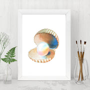 Quadro Decorativo MDF Emoldurado - Arte Multicolor 24x29cm com Moldura de Madeira 2cm