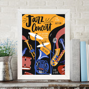 Quadro Decorativo MDF Emoldurado - Arte Multicolor 24x29cm com Moldura de Madeira 2cm