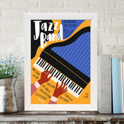 Quadro Decorativo MDF Emoldurado - Arte Multicolor 24x29cm com Moldura de Madeira 2cm