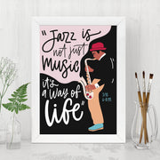 Quadro Decorativo MDF Emoldurado - Arte Multicolor 24x29cm com Moldura de Madeira 2cm