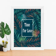 Quadro Decorativo MDF Emoldurado - Arte Multicolor 24x29cm com Moldura de Madeira 2cm